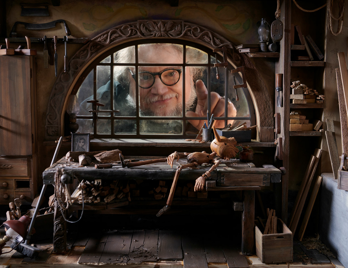 DETRÁS DE CÁMARAS DE PINOCHO DE GUILLERMO DEL TORO